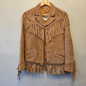 Incredible Vintage Fringed Leather Jacket!
